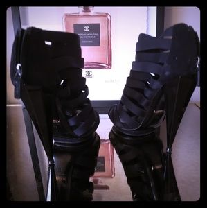 Isadora Elastic Gladiator Booties